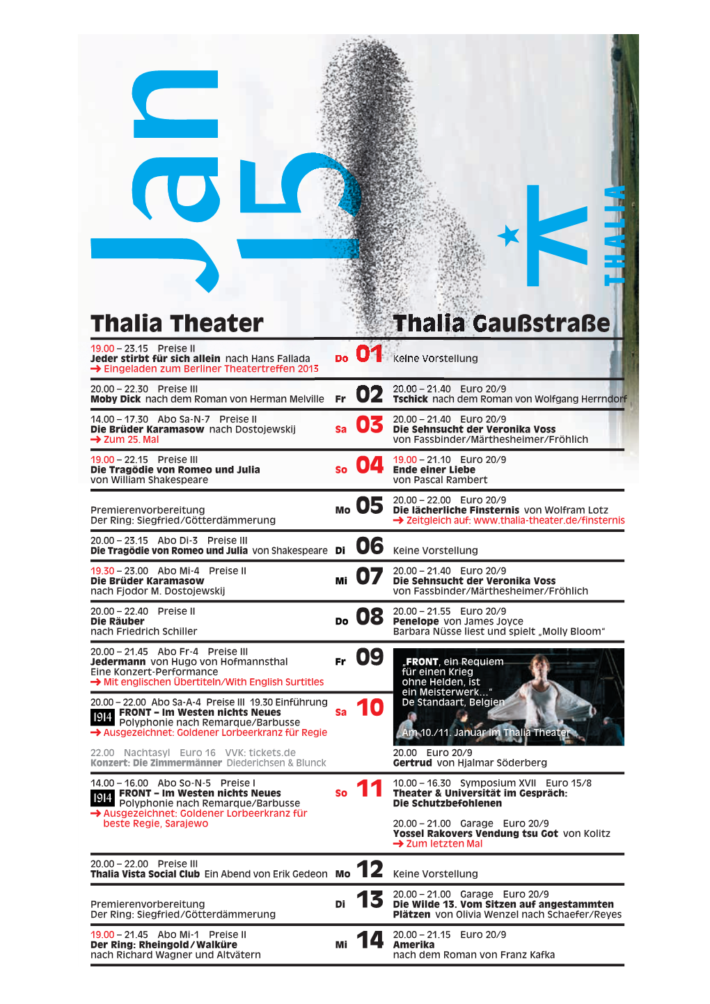 01 02 03 04 05 06 07 08 09 10 11 12 13 14 15 Thalia Theater Thalia