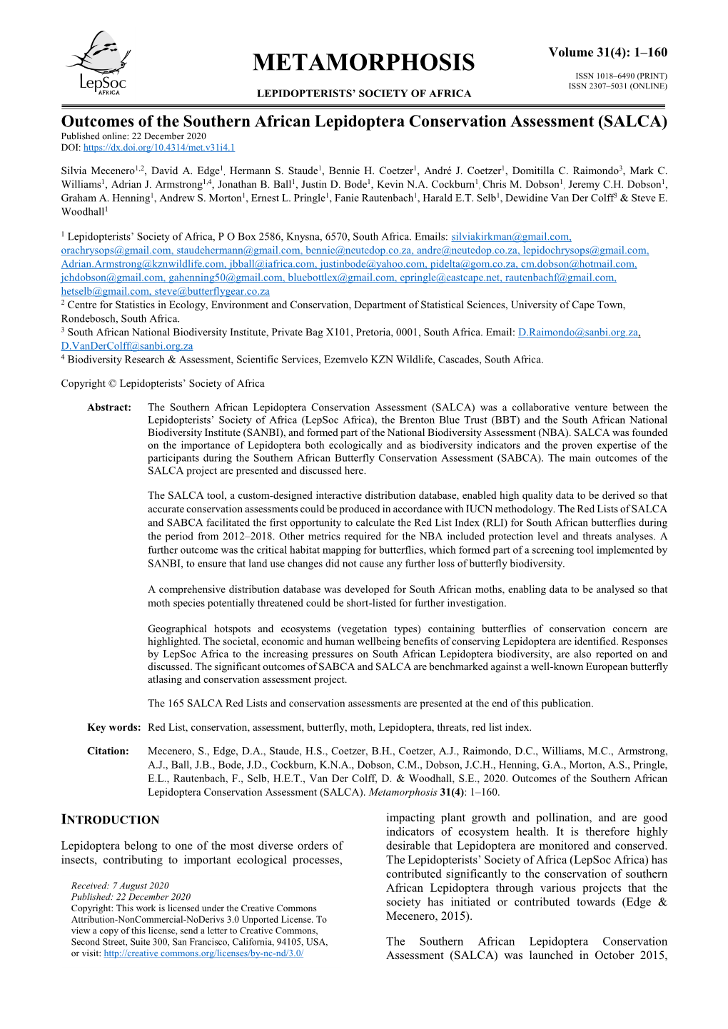 Download of Assessors’ Distribution Data Verifications and  Extremely Rare (Taxon Known from Only One Site)