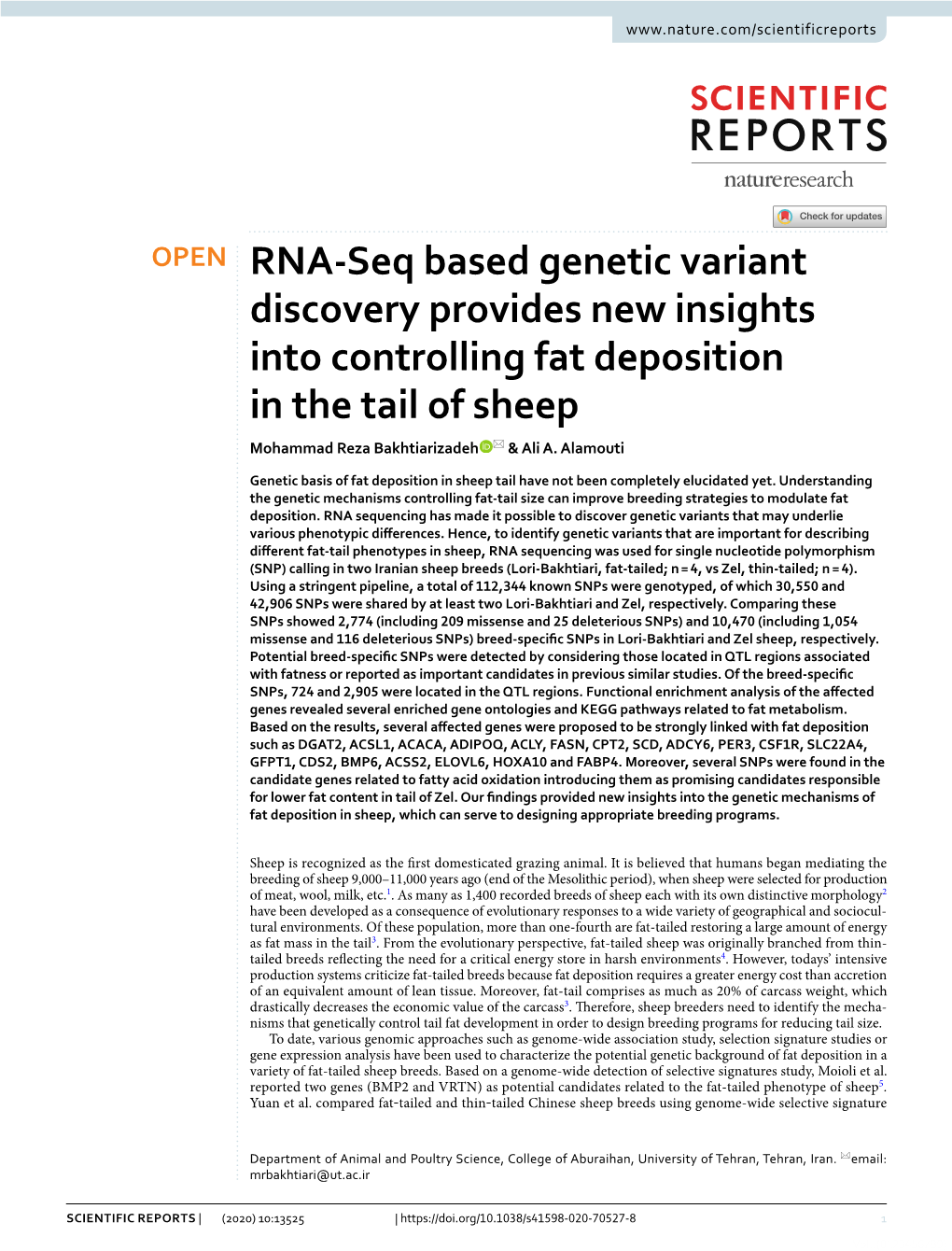 RNA-Seq Based Genetic Variant Discovery Provides New Insights