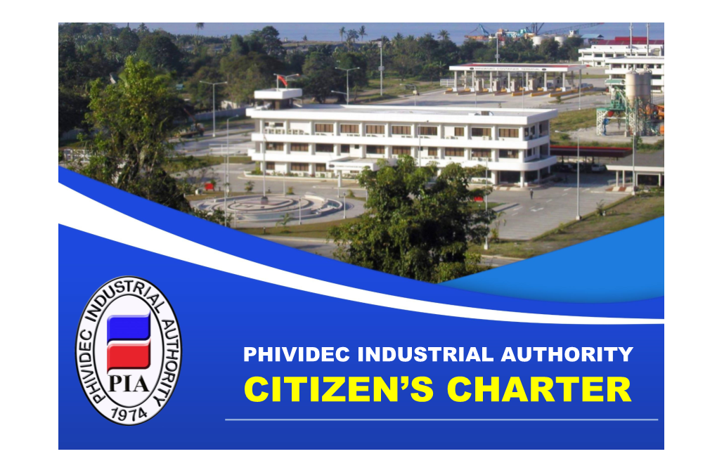 Phividec Industrial Authority Citizen’S Charter