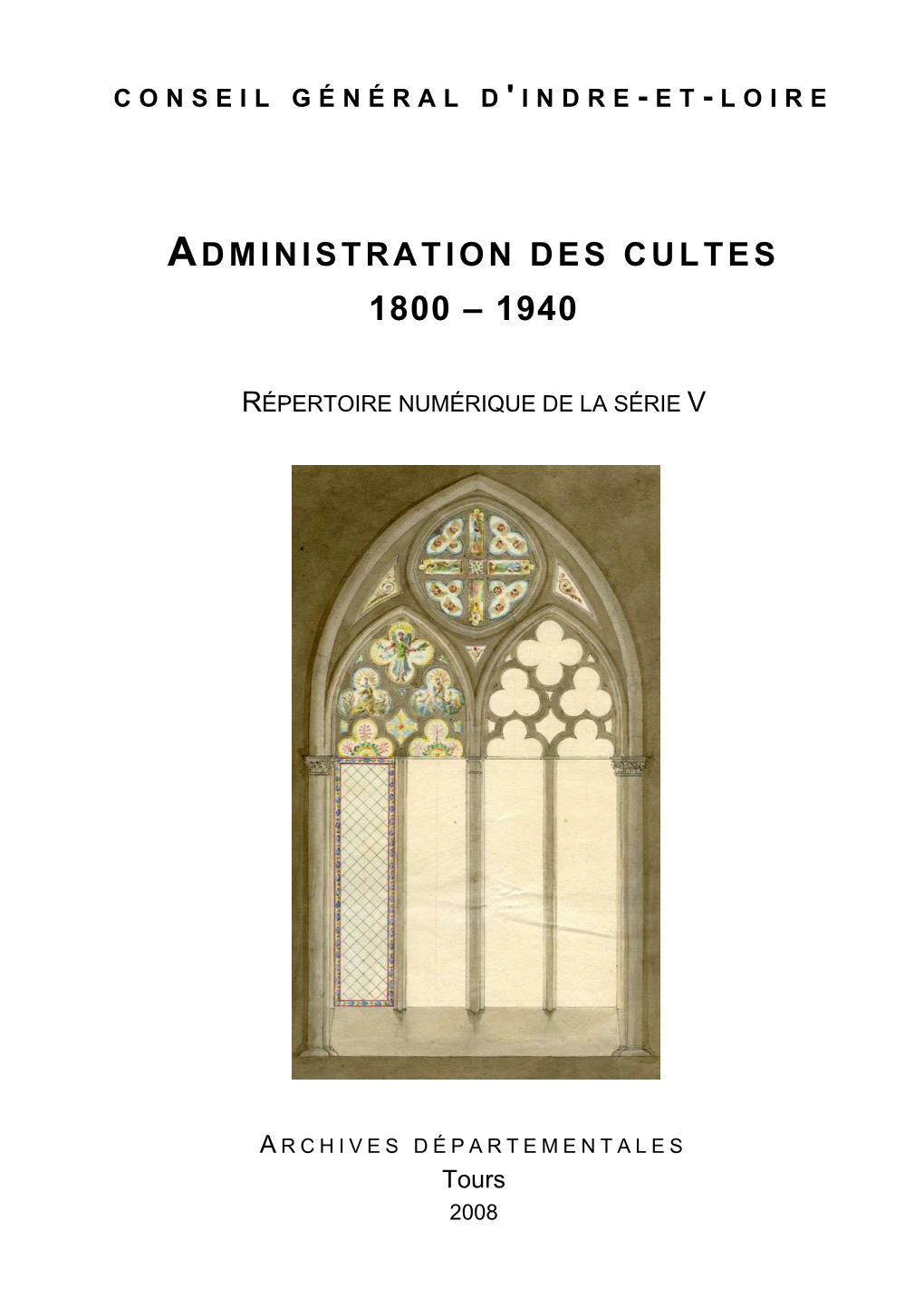 Administration Des Cultes Sous Le Régime Du Concordat