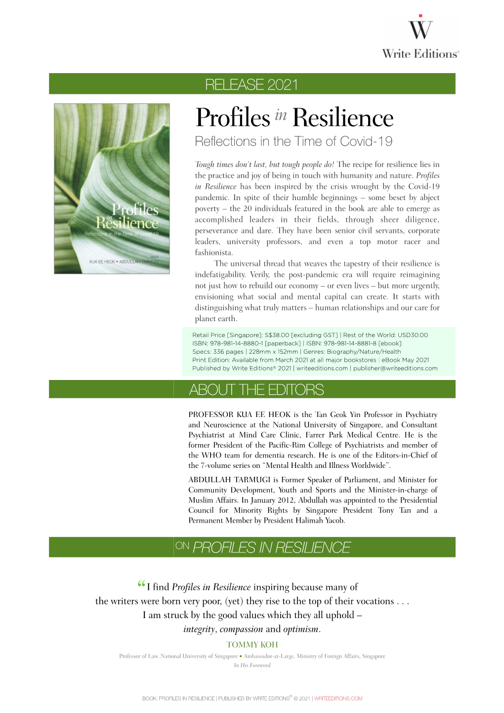 Profilesin Resilience