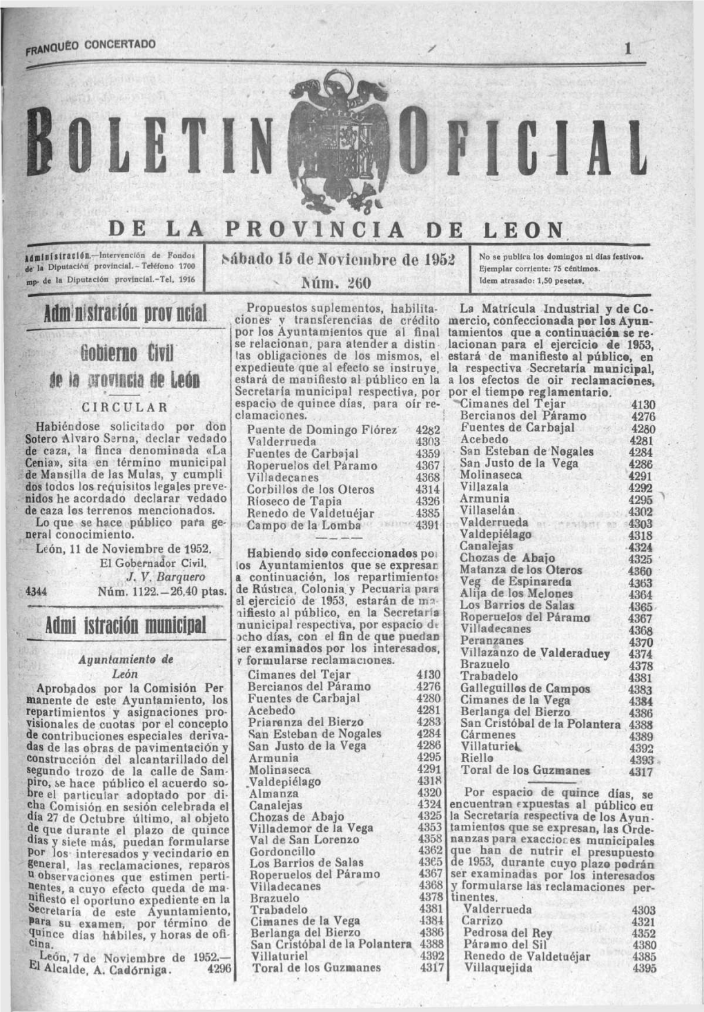 Ailmnlslratidb Pronitial Oobíerno Civil Mmi Ístracion Municipal