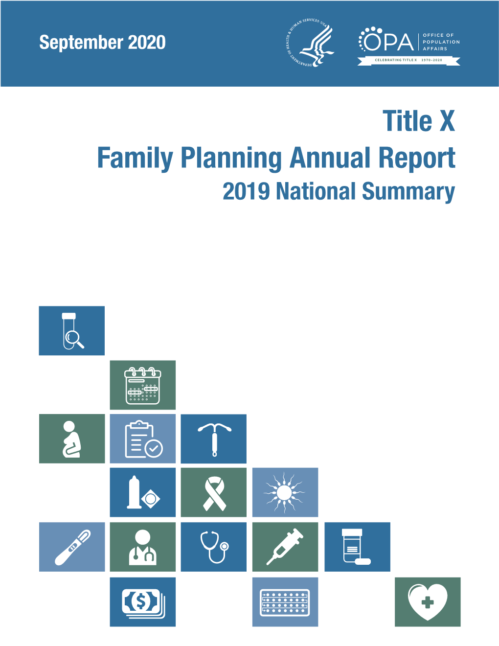 Family Planning Annual Report 2019 National Summary