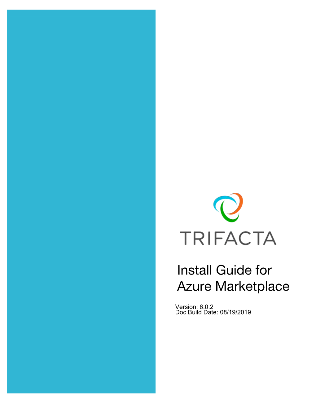Install Guide for Azure Marketplace
