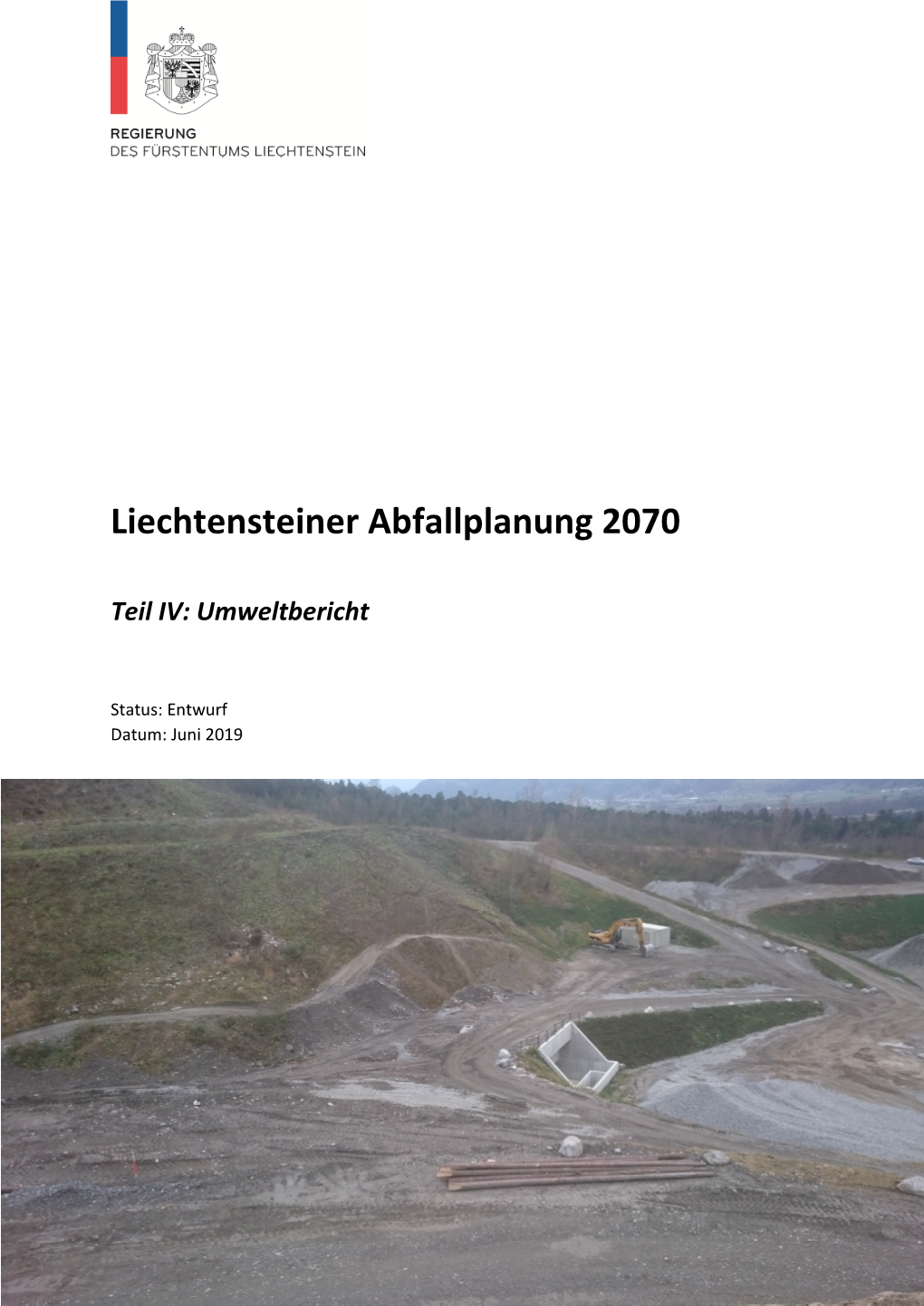 Liechtensteiner Abfallplanung 2070