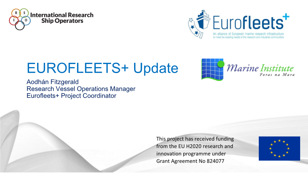 EUROFLEETS Update