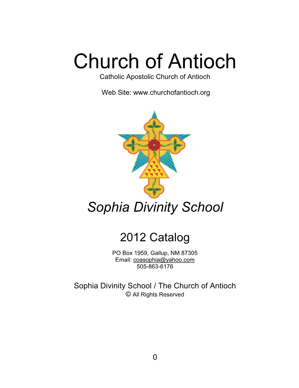 Sophia Divinity School