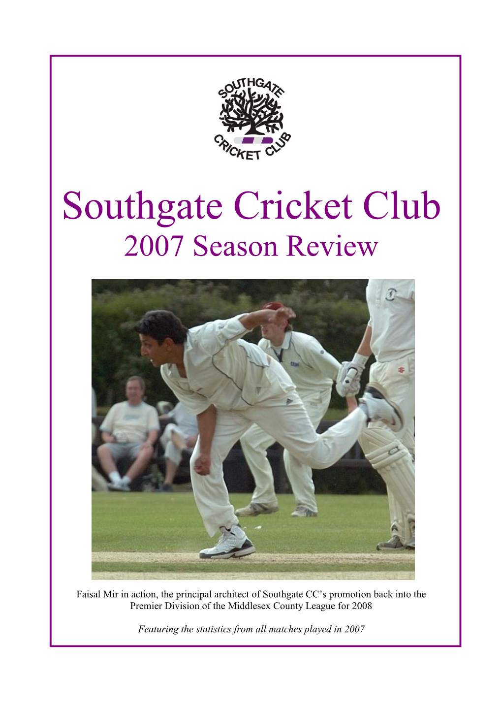 2007 Season Review