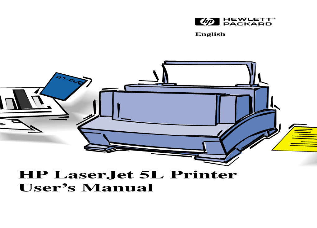 HP Laserjet 5L Printer User's Manual