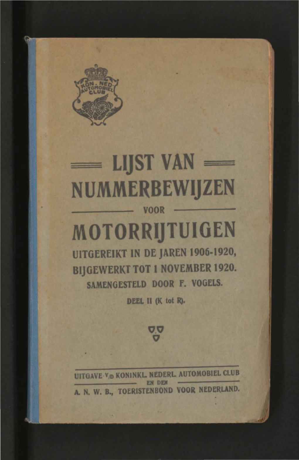 Kentekenbewijzen Limburg 1906-1920.Pdf