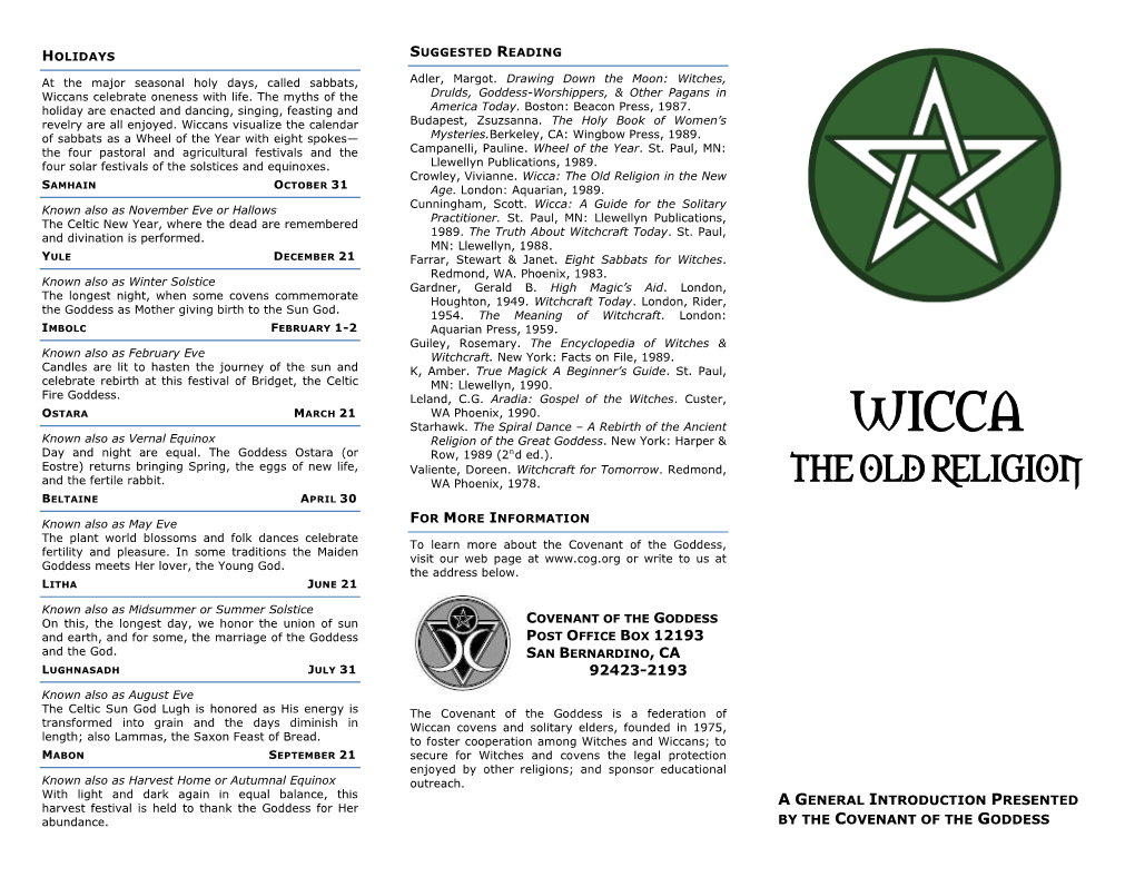 Cog3fold Wicca.Pdf