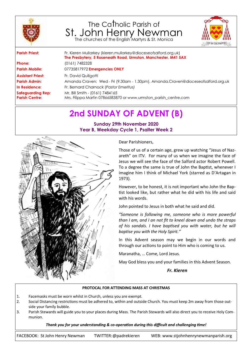 St John Henry Newman Parish Website