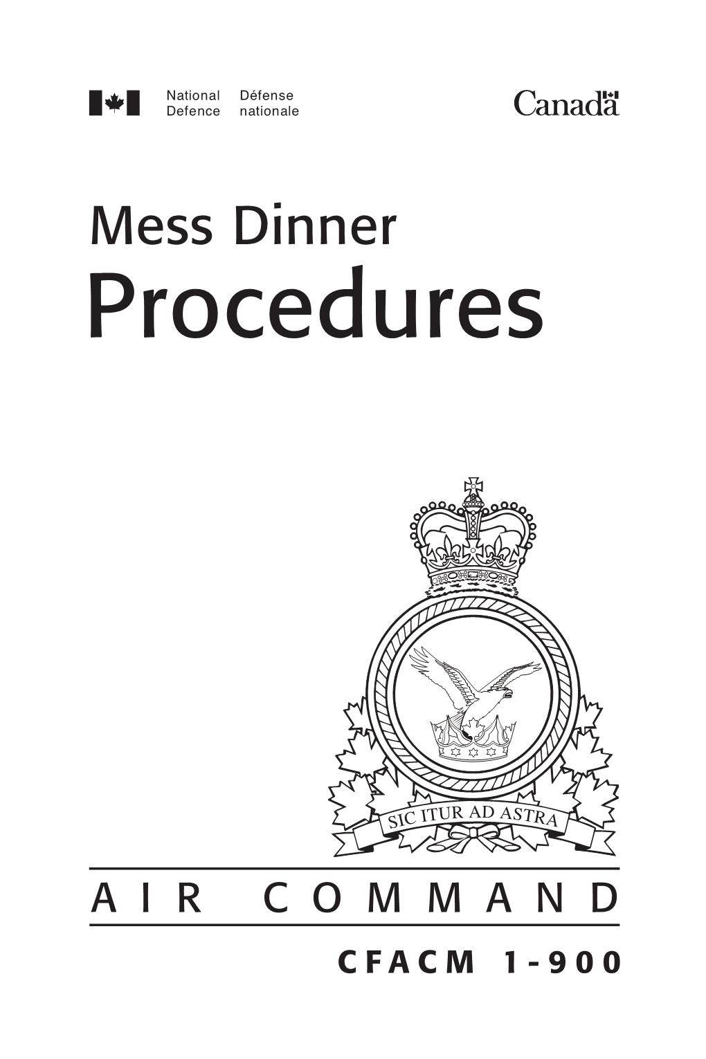 Mess Dinner Procedures