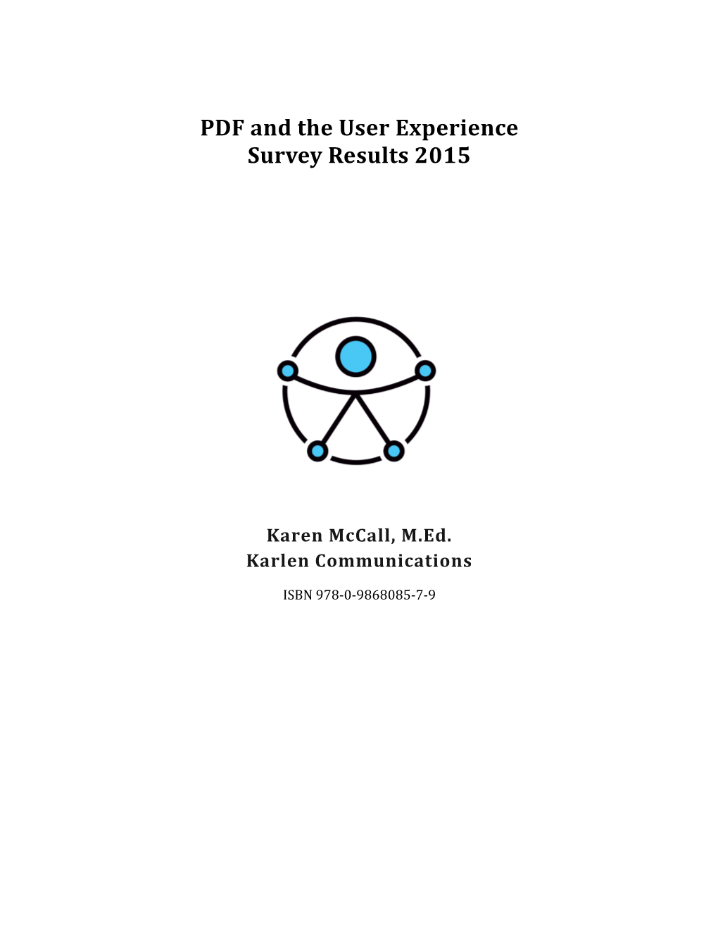 PDF and the User Experience Survey 2015