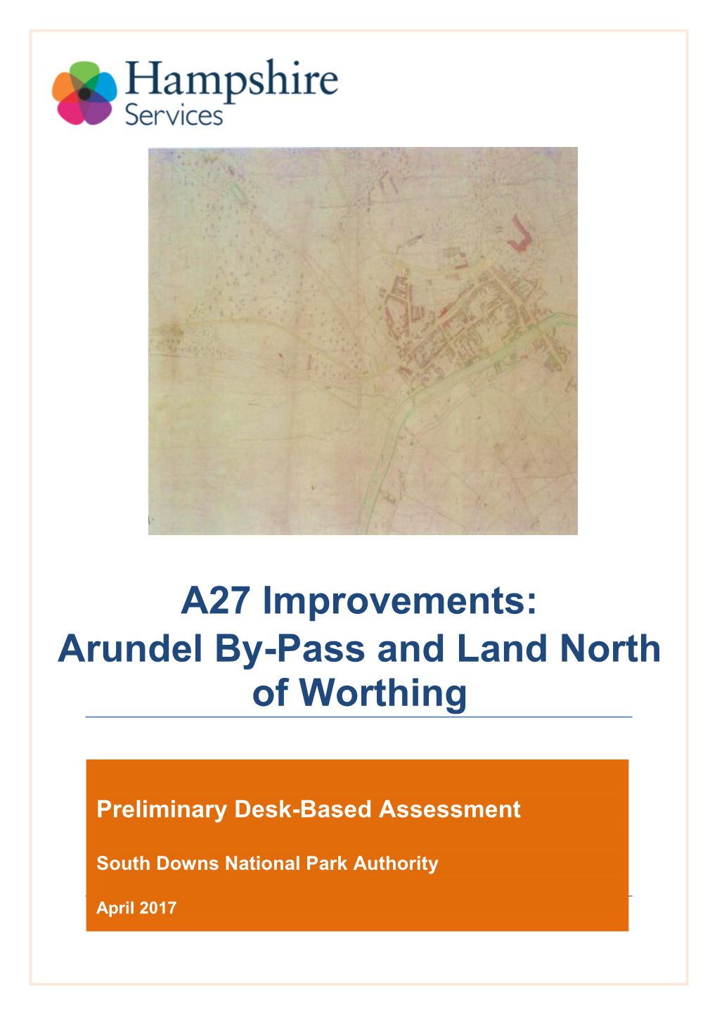 A27 Improvements: Arundel By-Pass and Land North of Worthing