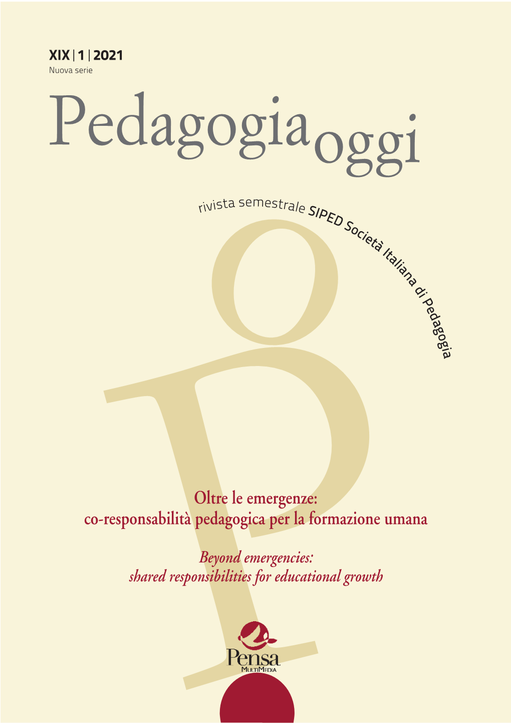 Co-Responsabilità Pedagogica Per La Formazione Umana