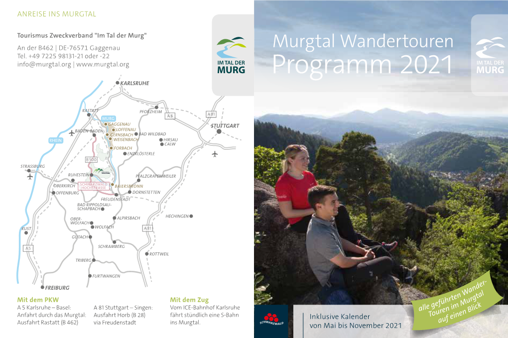 Murgtal Wandertouren Tel