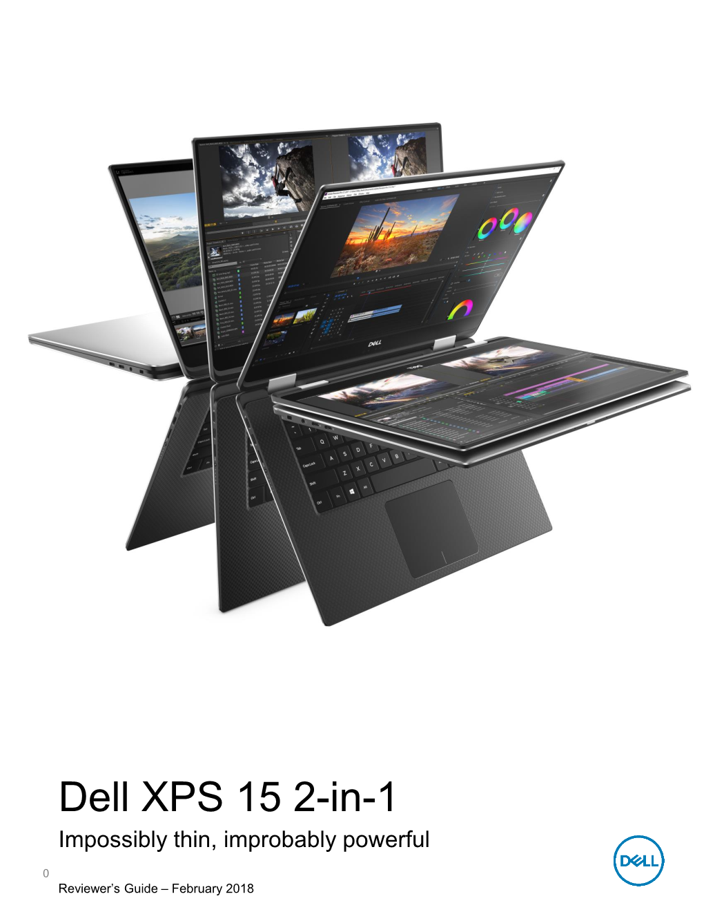 Dell XPS 15 2-In-1 Impossibly Thin, Improbably Powerful