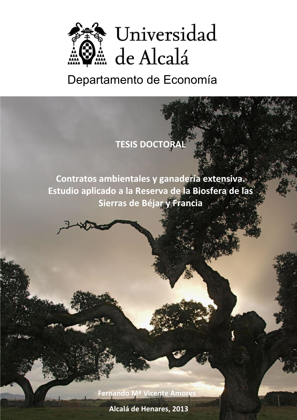 Departamento De Economía