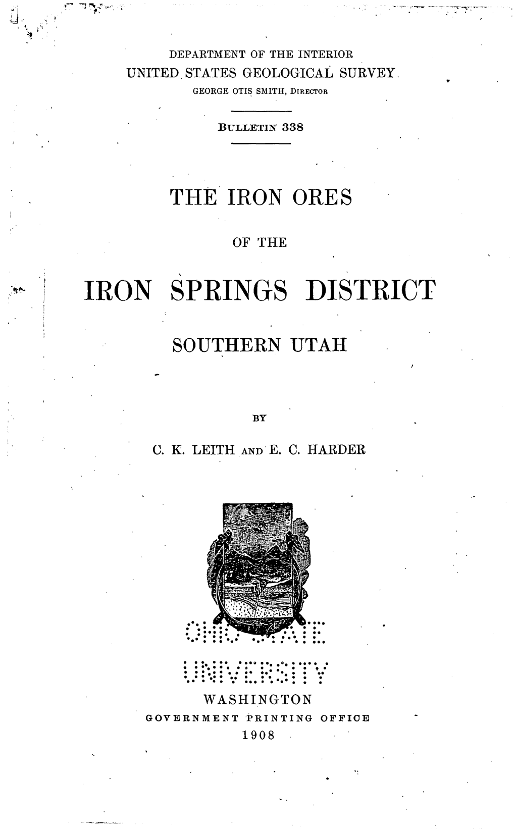 Iron Springs District