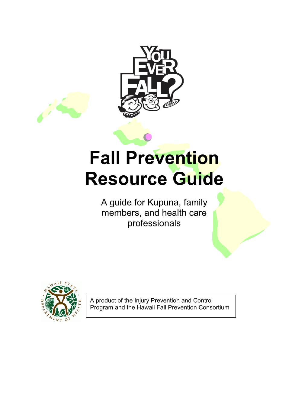 Hawaii Fall Prevention Resource Guide