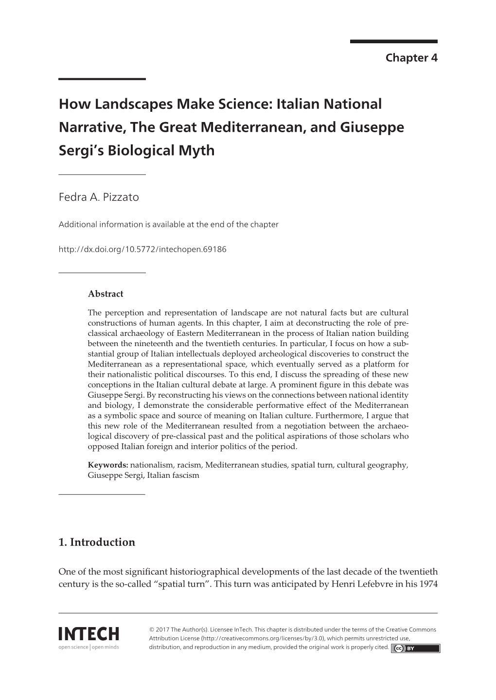 Italian National Narrative, the Great Mediterranean, and Giuseppe