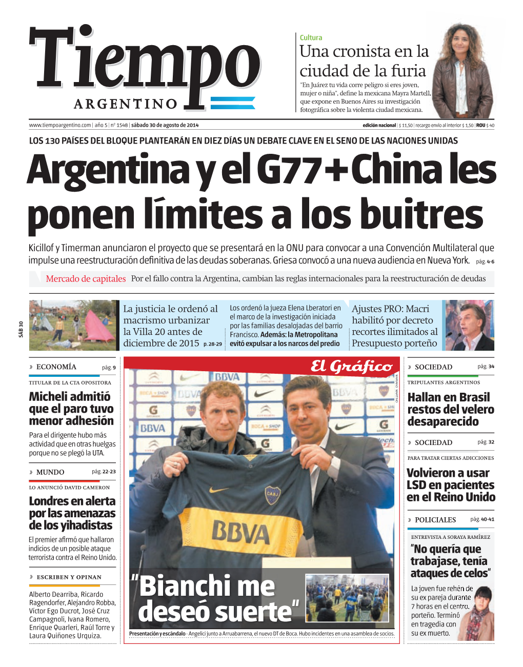 Argentina Y El G77 China Les Ponen Límites a Los Buitres