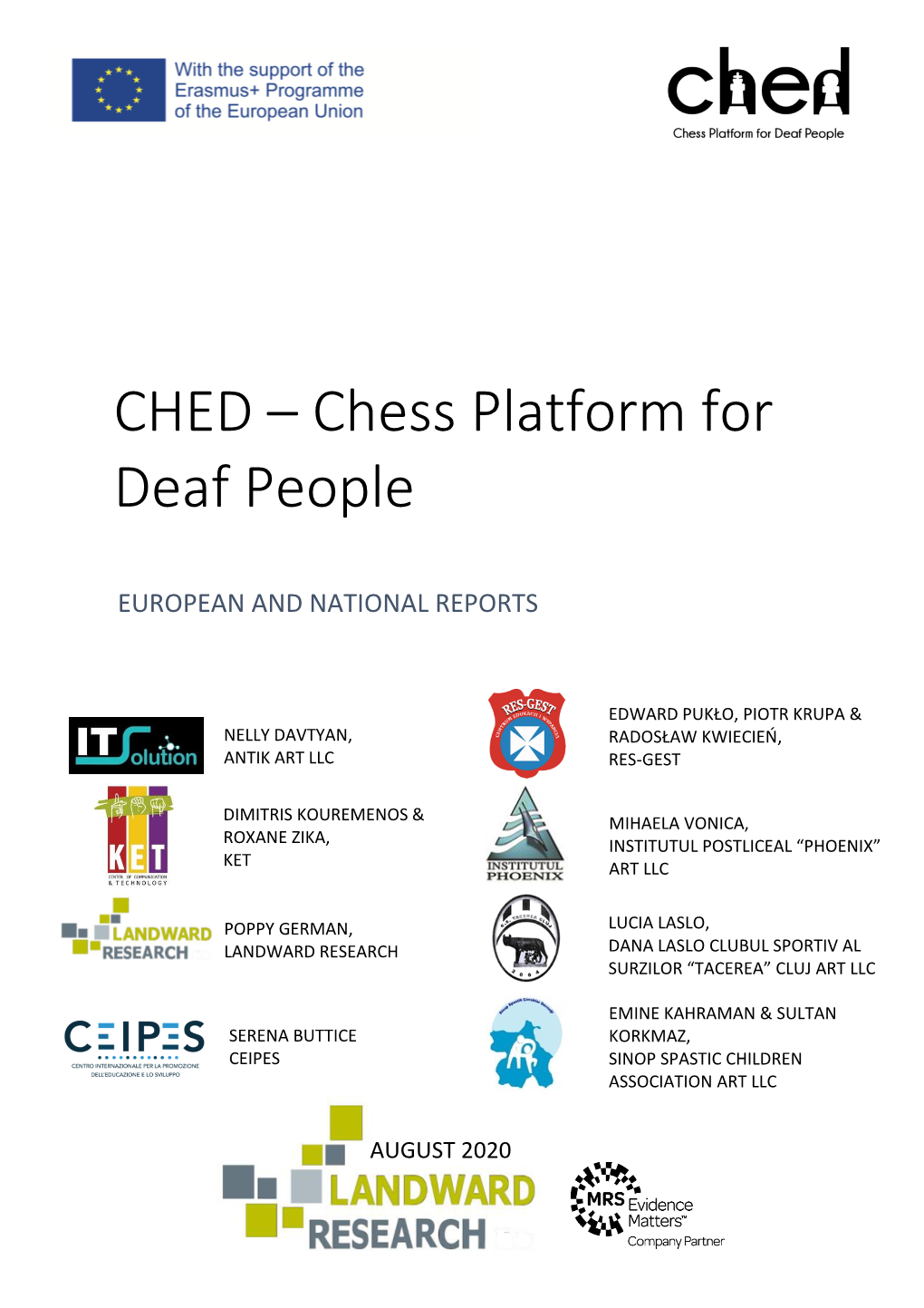 CHED – Chess Platform for Deaf People