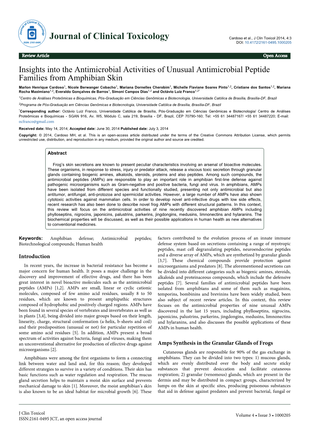 Insights Into the Antimicrobial Activities of Unusual Antimicrobial