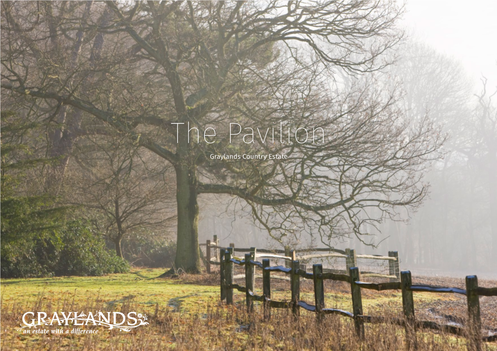 The Pavilion Graylands Country Estate 10 Two Bedroom and 1 One Bedroom Open Plan Apartments, in a Secluded and Peaceful Country Estate Setting of Almost 40 Acres