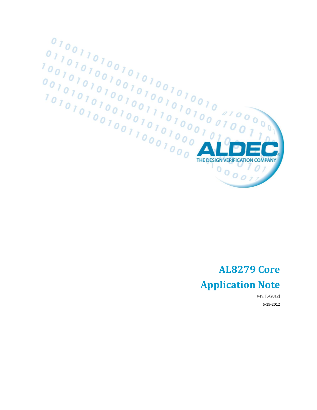 AL8279 Core Application Note Rev