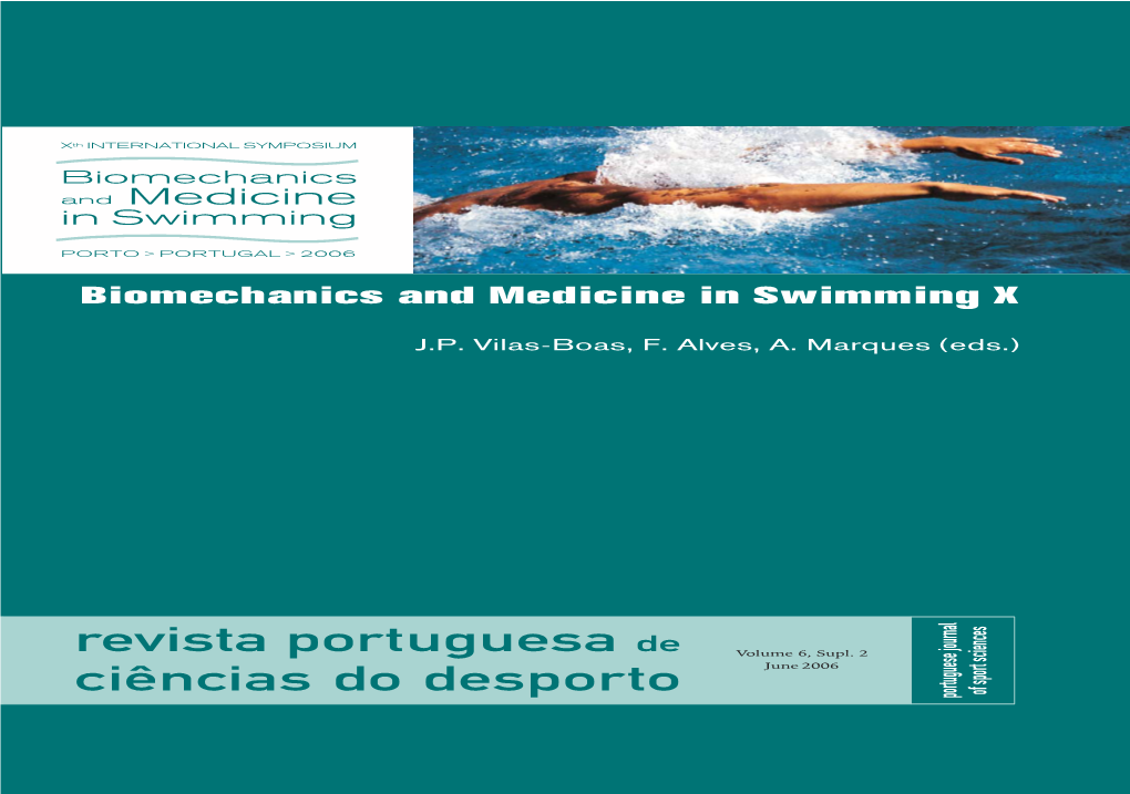 Revista Portuguesa De Ciências Do Desporto