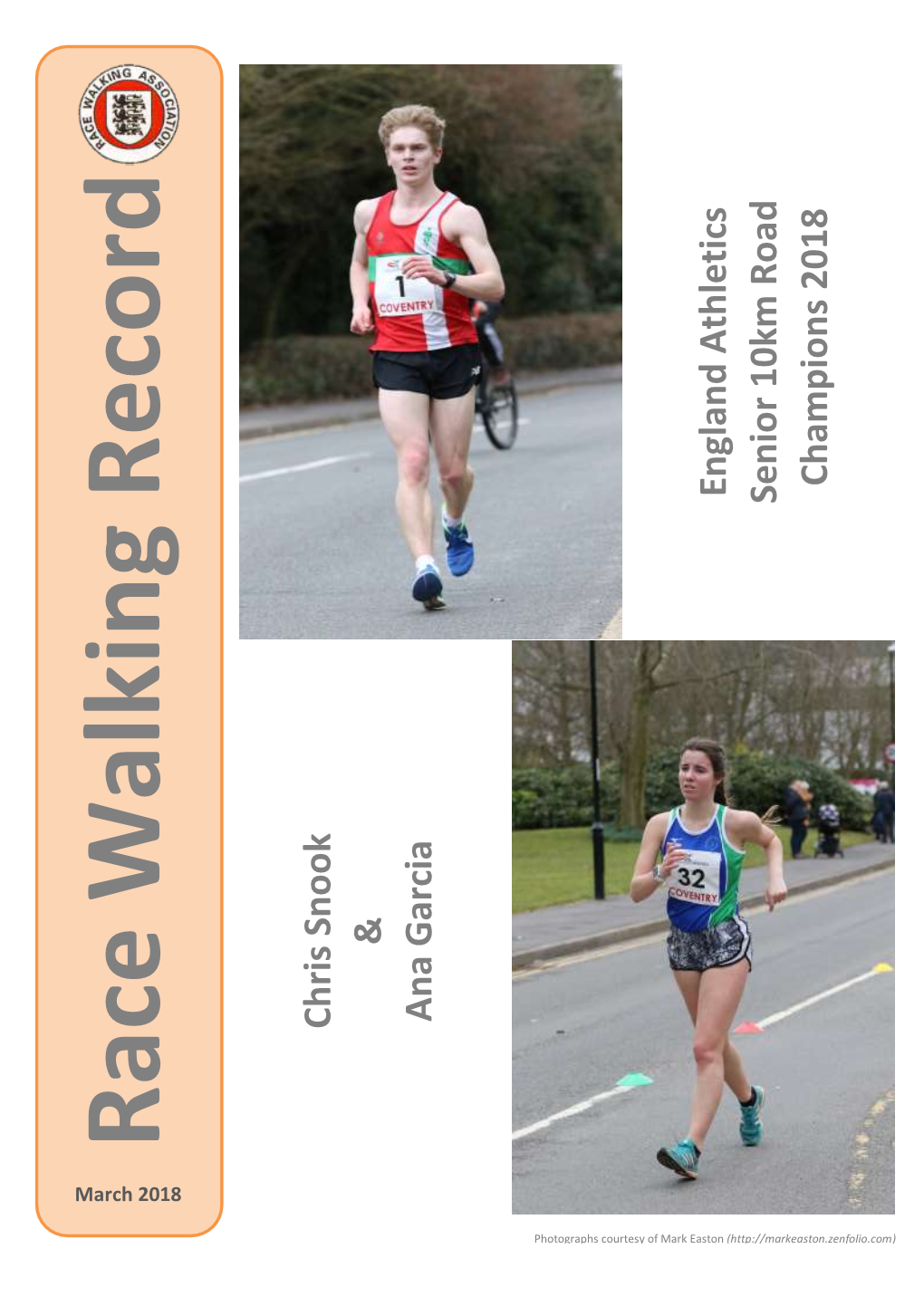 Chris Snook & Ana Garcia England Athletics Senior 10Km Road Champions 2018