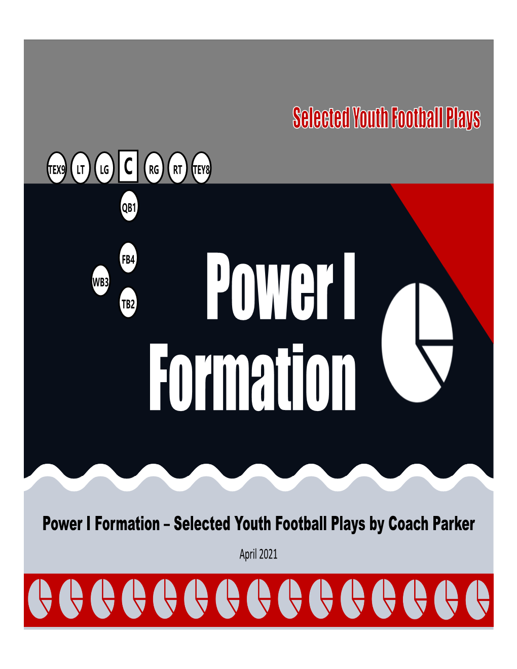 Look Inside the Sample Power I Formation Youth Football Plays