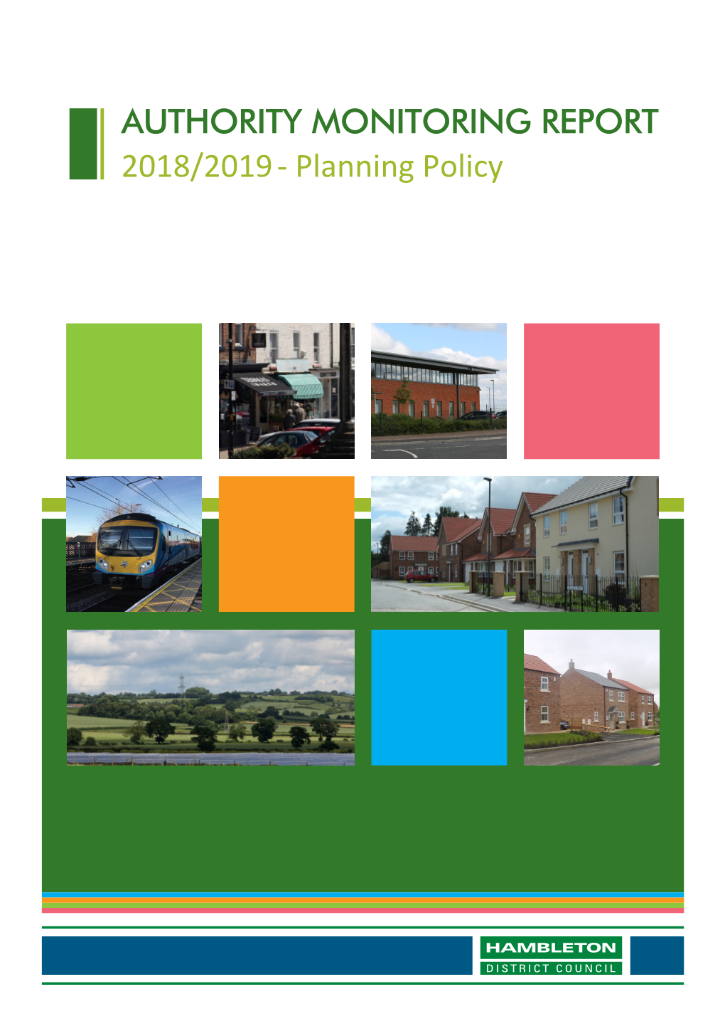 AUTHORITY MONITORING REPORT 2018/2019 - Planning Policy