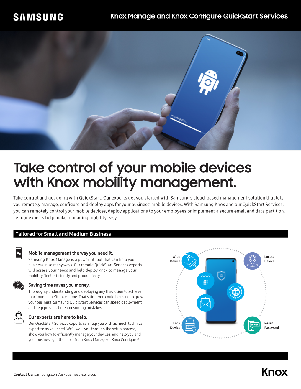 Take Control of Your Mobile Devices with Knox Mobility Management