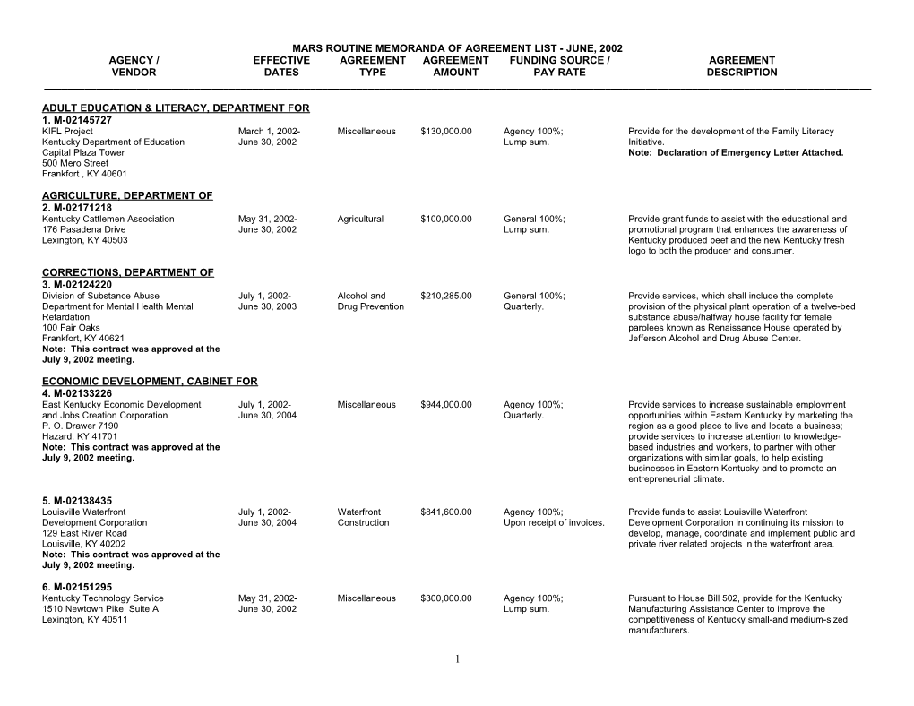 Adult Education & Literacy, Department For