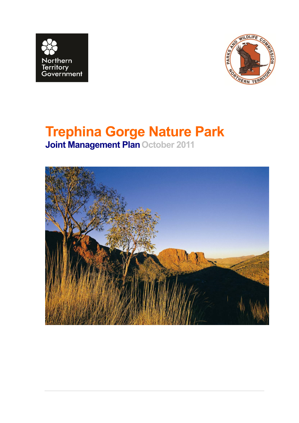 Trephina Gorge Nature Park Joint Management Plan October 2011