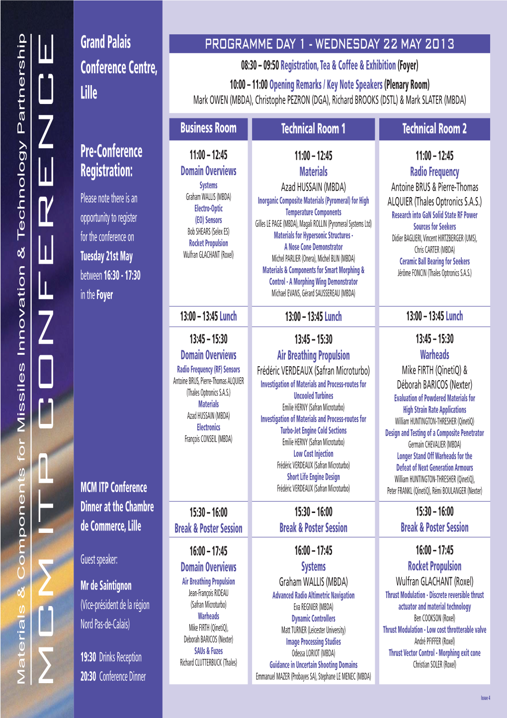 MCM ITP Detailed Programme UK Issue 4 Layout 1.Qxd