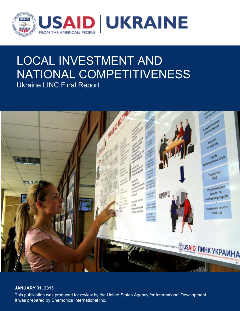 LOCAL INVESTMENT and NATIONAL COMPETITIVENESS Ukraine LINC Final Report