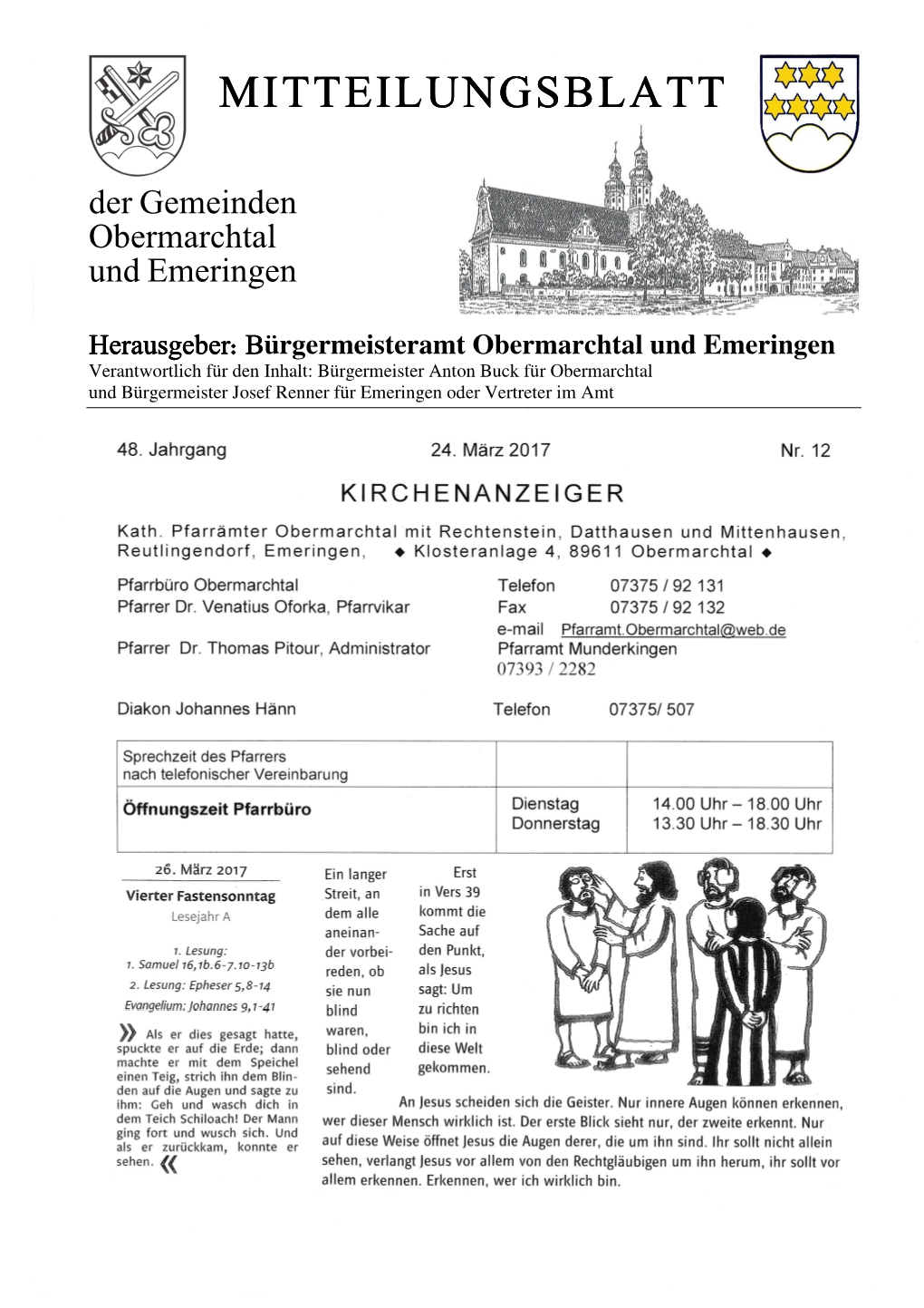 Mitteilungsblatt KW 12-2017