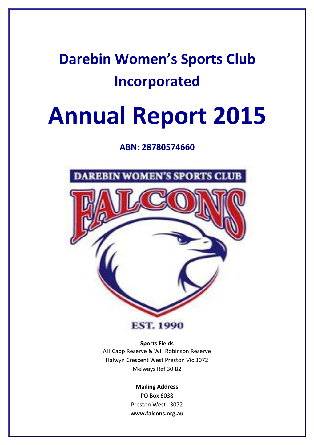 Annual Report 2015