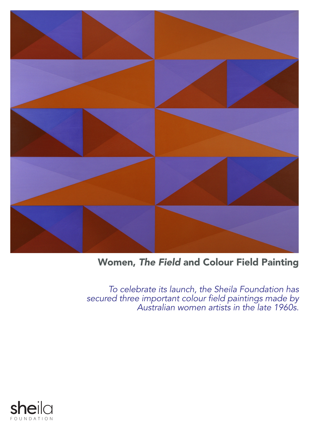 Women, the Field and Colour Field Painting