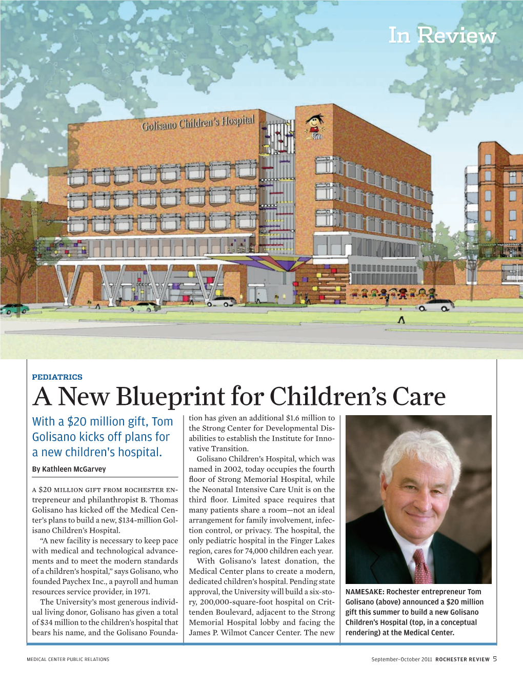 A New Blueprint for Children's Care