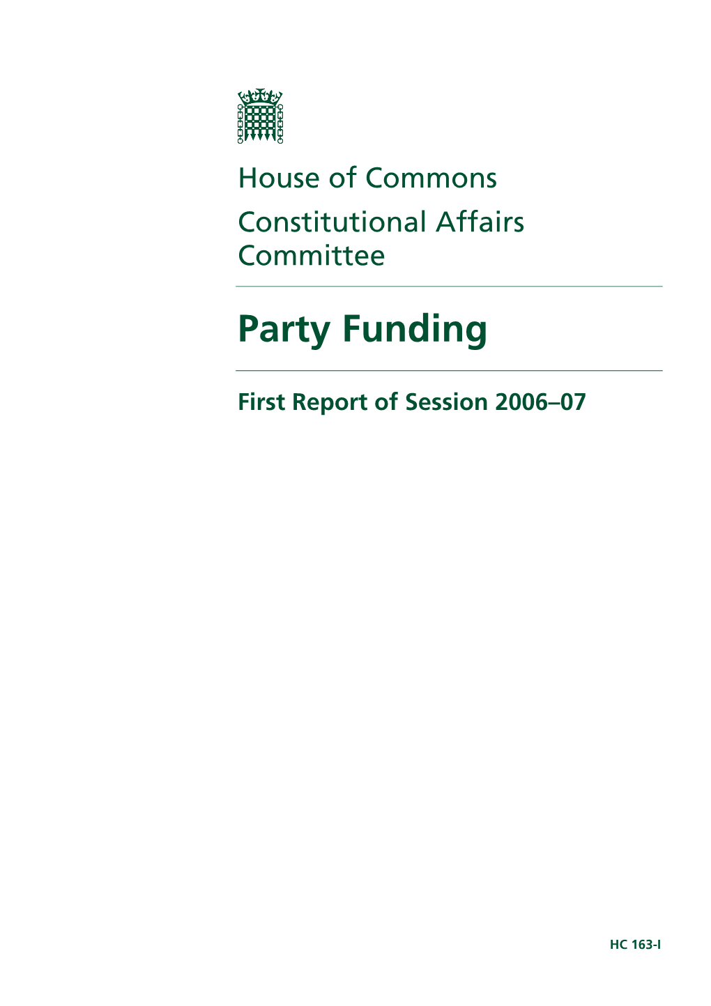 Party Funding