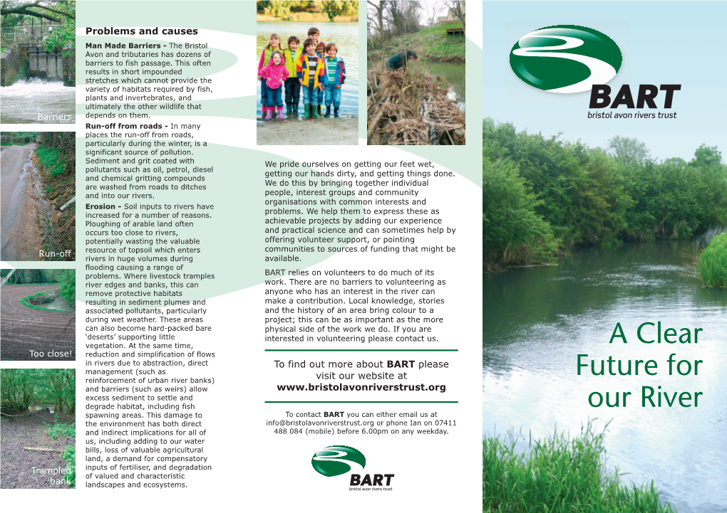 Bristol Avon Rivers Trust Leaflet.Cdr