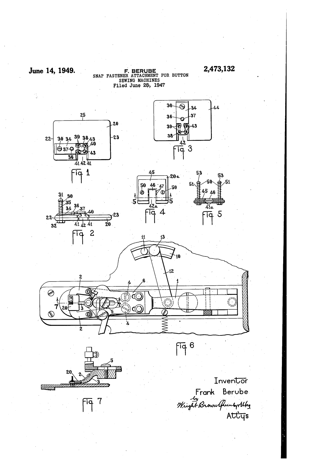 Attus Patented June 14, 1949 2,473,132