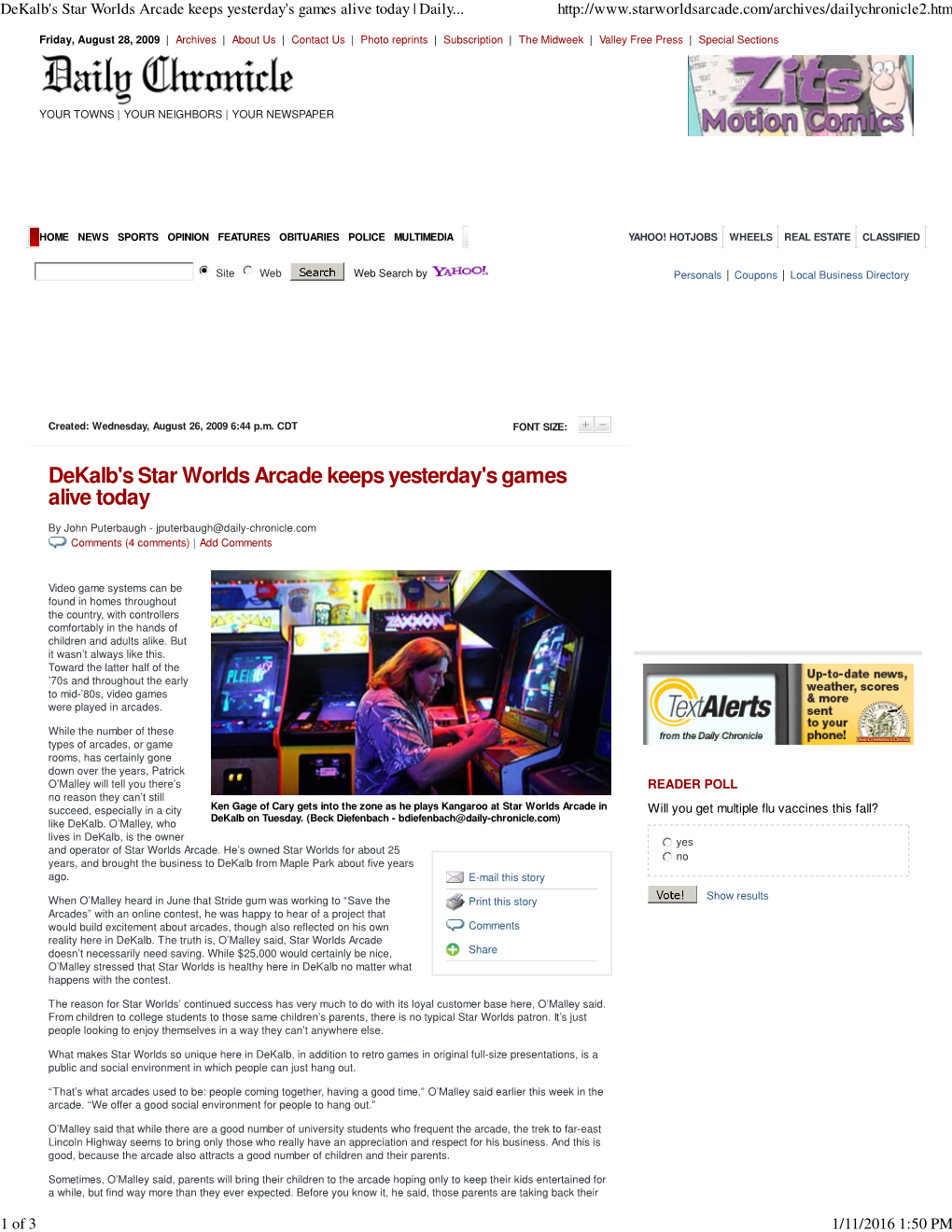 Dekalb's Star Worlds Arcade Keeps Yesterday's Games Alive Today | Daily