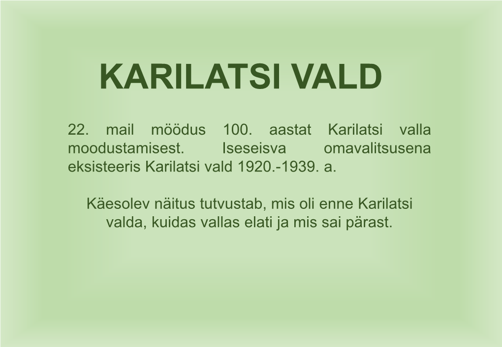 Karilatsi Vald